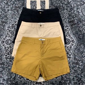 3Pair Bundle- Old Navy “everyday shorts”